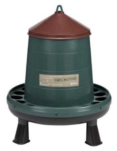 COPELE TOLVA AVES PLÁSTICO RECICLADO CON PATAS 2 KG 4 KG 8 KG 16 KG 12 KG - 2