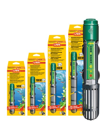 SERA TERMOCALENTADOR PARA ACUARIO 25 W - 3