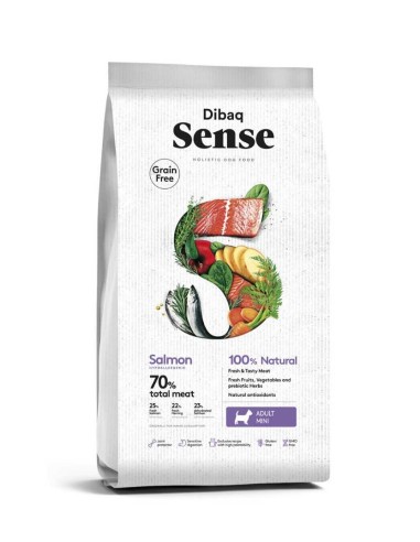 DIBAQ SENSE SALMON MINI GRAIN FREE 2 KG 500 GR 6 KG - 2