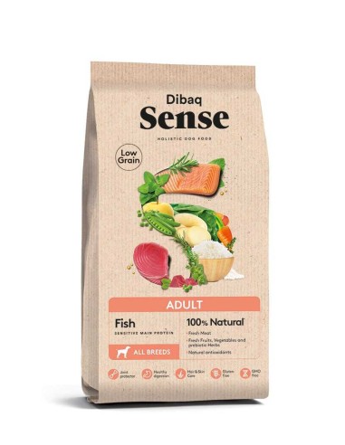 DIBAQ SENSE ADULT PESCADO LOW GRAIN 2 KG 12 KG - 2