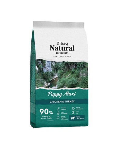 DIBAQ NATURAL MOMENTS PUPPY MAXI 15 KG 3 KG - 2