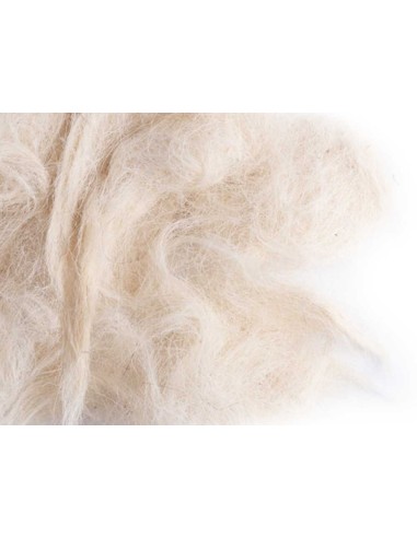 SISAL FIBRE PELO DE CABRA BLANCO - 500 GR 500 GR - 2
