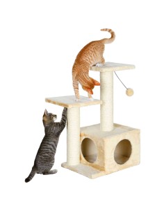 TRIXIE POSTE RASCADOR VALENCIA BEIGE 44 X 33 X 71 CM - 2