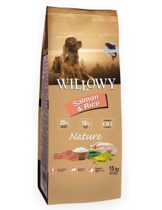 WILLOWY NATURE SALMÓN Y ARROZ - 15 KG 15 KG - 2