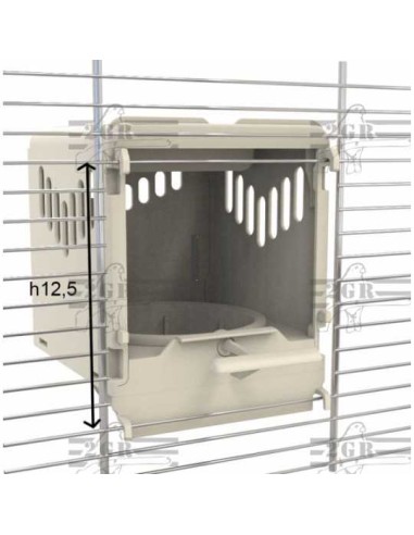 2G-R NIDO EXTERNO SAMSARA BLANCO 12 5 X 19 5 X 16 5 CM - 5