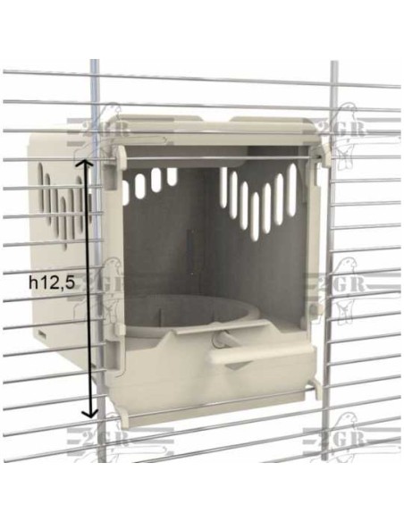 2G-R NIDO EXTERNO SAMSARA BLANCO 12 5 X 19 5 X 16 5 CM - 5