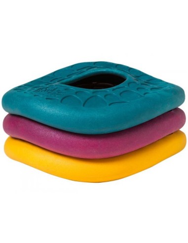 WEST PAY WEST PAW ZOGOFLEX AIR DASH JUGUETE PARA PERROS AMARILLO FUCSIA AGUAMARINA L (21 CM) L (21 CM) L (21 CM) - 2