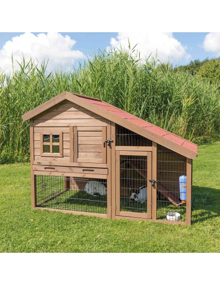 TRIXIE CONEJERA CON RECINTO - 151 X 107 X 80 CM 151 X 107 X 80 CM - 3