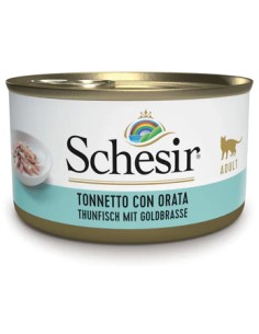 SCHESIR ATÚN CON DORADA EN GELATINA PARA GATOS - 85 GR (14 UNIDADES) 14 X 85 GR - 2