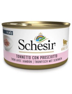 SCHESIR ATÚN CON JAMÓN EN GELATINA PARA GATOS - 85 GR (14 UNIDADES) 14 X 85 GR - 2
