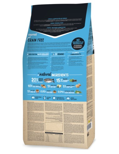 OWNAT JUST GRAIN FREE TROUT 3 KG 14 KG - 3