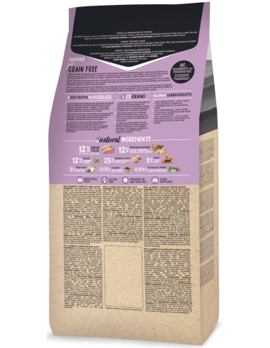 OWNAT JUST GRAIN FREE STERILIZED PARA GATOS 8 KG 3 KG 1 KG 400 GR - 3