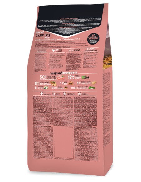 OWNAT PRIME GRAIN FREE MINI ADULT CHICKEN & TURKEY 3 KG 1 KG 400 GR - 3