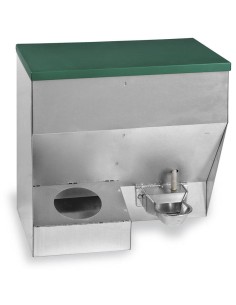 COPELE TOLVA BEBEDEDERO CHAPA GALVANIZADA PARA PERROS - 8 LITROS