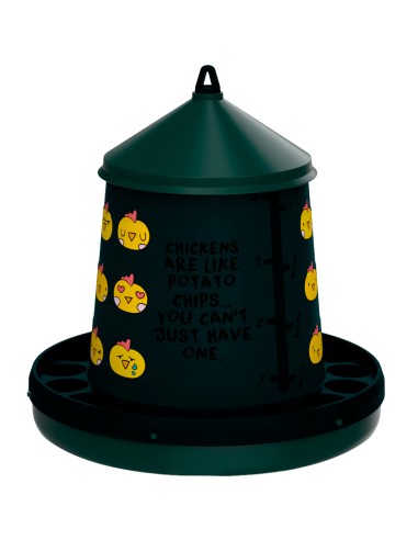 COPELE TOLVA DE PLÁSTICO RECICLADO PARA AVES CHIPS - 4 KG