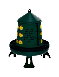 COPELE TOLVA DE PLÁSTICO RECICLADO PARA AVES CHIPS CON PATAS - 4 KG