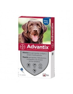 BAYER ADVANTIX PIPETA PERROS MAXI 4 UNIDADES 24 UNIDADES - 2