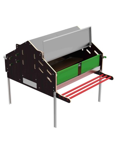 COPELE PONEDERO ECO COLECTAVI CENTRAL 1 PISO 124 X 179 X 133 CM - 2