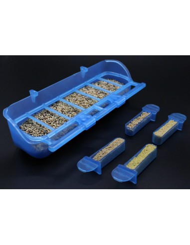 MOLDES AVE COMEDERO CELIA CON 4 SEMILLEROS  - 2