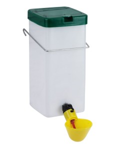 GAUN BEBEDERO CAZOLETA CON BOTELLA PARA AVES 1 LITRO - 2