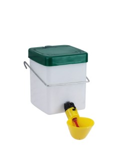 GAUN BEBEDERO CAZOLETA CON BOTELLA PARA AVES 1 LITRO - 2 2