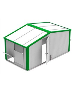 COPELE CORRAL MOVIL PARA GALLINAS (HASTA 110 GALLINAS) 4 4 X 2 5 X 1 8 METROS - 7