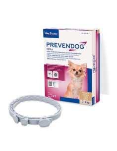 VIRBAC COLLAR ANTIPARASITARIO PREVENDOG PERROS MINI - 35 CM (2 UNIDADES) 2 UNIDADES