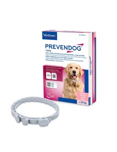 VIRBAC COLLAR ANTIPARASITARIO PREVENDOG PERROS GRANDES - 75 CM (2 UNIDADES) 2 UNIDADES