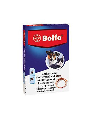 BOLFO COLLAR ANTIPARÁSITOS PERROS PEQUEÑOS Y GATOS - 2