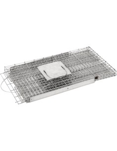 COPELE JAULA DE CAPTURA PARA GATOS PLEGABLE GALVANIZADA - 38 X 75 X 50 CM 38 X 75 X 50 CM - 4