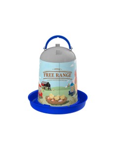 COPELE BEBEDERO ECO FREE RANGE PARA AVES - 5 LITROS ROJO - 2 2