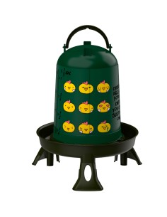 COPELE BEBEDERO ECO CHIPS RECICLADO CON PATAS PARA AVES - 5 LITROS