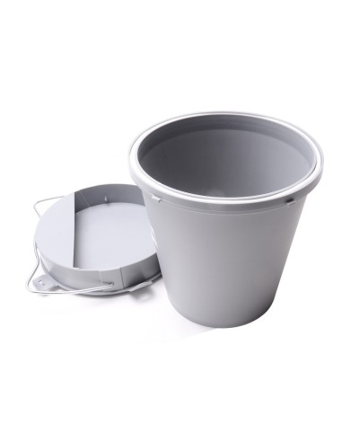 COPELE BEBEDERO CUBO PLASTICO GRIS - 5,5 LITROS - 2