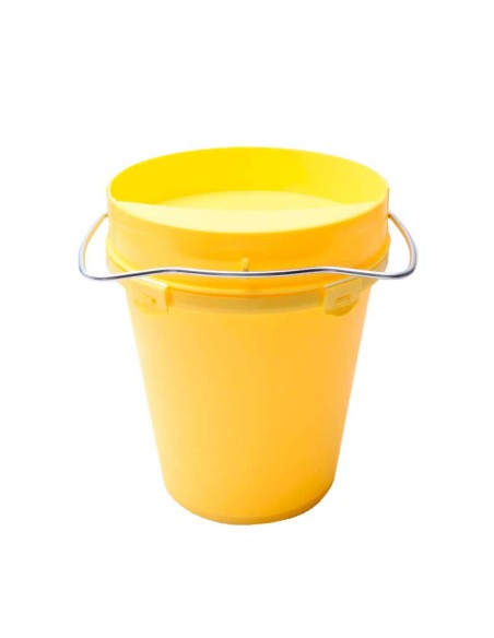 COPELE BEBEDERO CUBO PLASTICO AMARILLO - 5,5 LITROS - 3