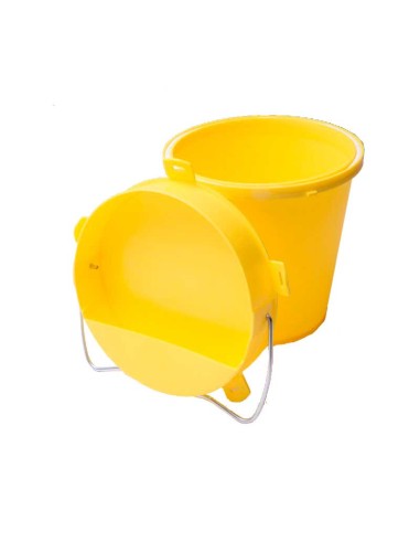COPELE BEBEDERO CUBO PLASTICO AMARILLO - 5,5 LITROS - 4