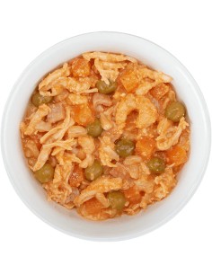 SCHESIR DOG TASTE OF THE WORLD POLLO CON PAELLA CAJA (8 LATAS X 150GR) - 8 X 150 GR 8 X 150 GR - 2 2