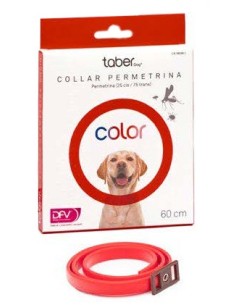 DIVASA FARMAVIC TABERDOG COLOR ROJO COLLAR PERMETRINA 40 CM 60 CM 75 CM - 2