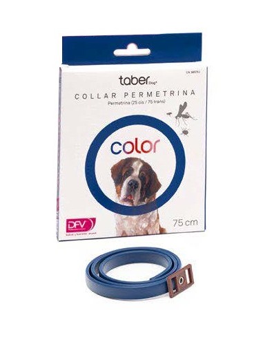 DIVASA FARMAVIC TABERDOG COLOR AZUL COLLAR PERMETRINA 40 CM 60 CM 75 CM - 2