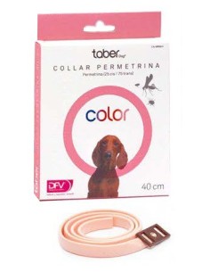DIVASA FARMAVIC TABERDOG COLOR ROSA COLLAR PERMETRINA 40 CM 60 CM 75 CM - 2