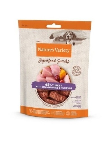 NATURES VARIETY SUPERFOOD SNACKS PAVO - 85 GR 85 GR - 2