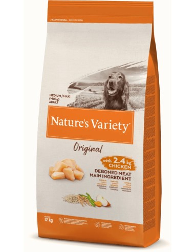NATURES VARIETY ORIGINAL MEDIUM / MAXI POLLO PARA PERROS 2 KG 10 KG - 2