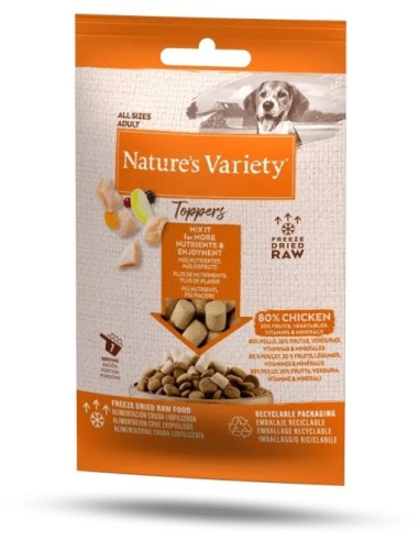 NATURES VARIETY TOPPERS POLLO 15 GR