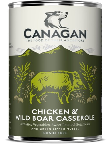 CANAGAN LATA DE GUISO DE POLLO Y JABALÍ SALVAJE PARA PERROS - 400 GR 400 GR - 2