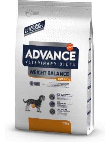 AFFINITY ADVANCE ADVANCE VETERINARY DIETS WEIGHT BALANCE MINI PARA PERROS PEQUEÑOS - 1,5 KG 1 5 KG