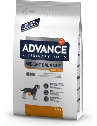 AFFINITY ADVANCE ADVANCE VETERINARY DIETS WEIGHT BALANCE MINI PARA PERROS PEQUEÑOS - 1,5 KG 1 5 KG - 2