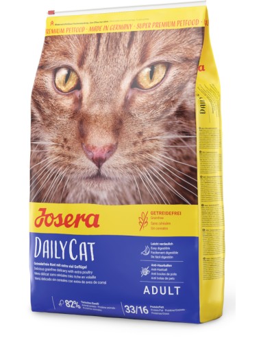 JOSERA DAILYCAT PIENSO PARA GATOS 2 KG 10 KG 400 GR 4 25 KG - 2