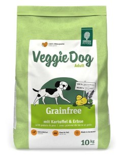 GREEN PETFOOD VEGGIEDOG GRAINFREE PIENSO VEGETARIANO PARA PERROS 10 KG 900 GR 5 X 900 GR - 2
