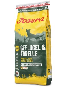 JOSERA AVE DE CORRAL Y TRUCHA PARA PIENSO PARA PERROS 15 KG 900 GR 5 X 900 GR - 2