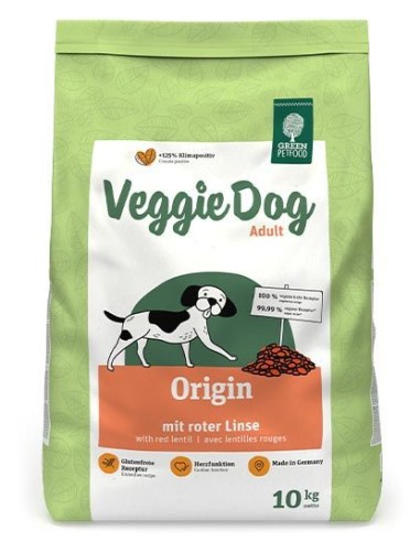 GREEN PETFOOD VEGGIEDOG ORIGIN PIENSO VEGETARIANO PARA PERROS 10 KG 900 GR 5 X 900 GR - 2