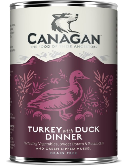 CANAGAN LATA DE PAVO Y PATO PARA PERROS - 400 GR 400 GR - 2